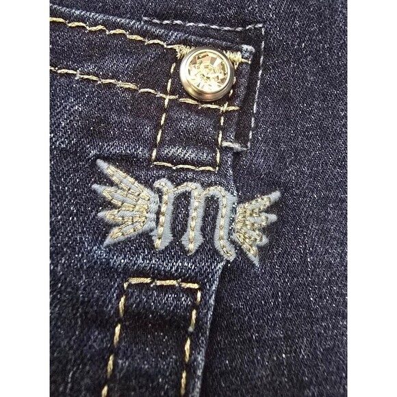 Miss Me Women's Heaven Slim Fit Dark Wash High Rise Flare Jeans Size 31 … - Picture 15 of 16